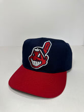 Load image into Gallery viewer, Vintage Cleveland Indians 1990s MLB Snapback Hat
