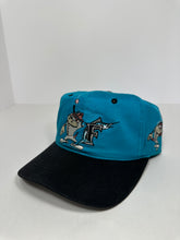 Load image into Gallery viewer, Vintage Florida Marlins Taz Looney Tunes 1990s MLB Snapback Hat

