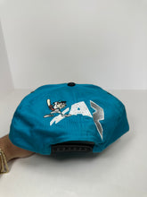 Load image into Gallery viewer, Vintage Florida Marlins Taz Looney Tunes 1990s MLB Snapback Hat
