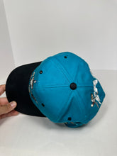Load image into Gallery viewer, Vintage Florida Marlins Taz Looney Tunes 1990s MLB Snapback Hat
