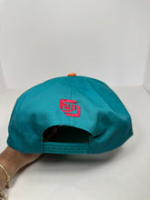 Load image into Gallery viewer, Vintage Miami Dolphins 1990s NFL Snapback Hat
