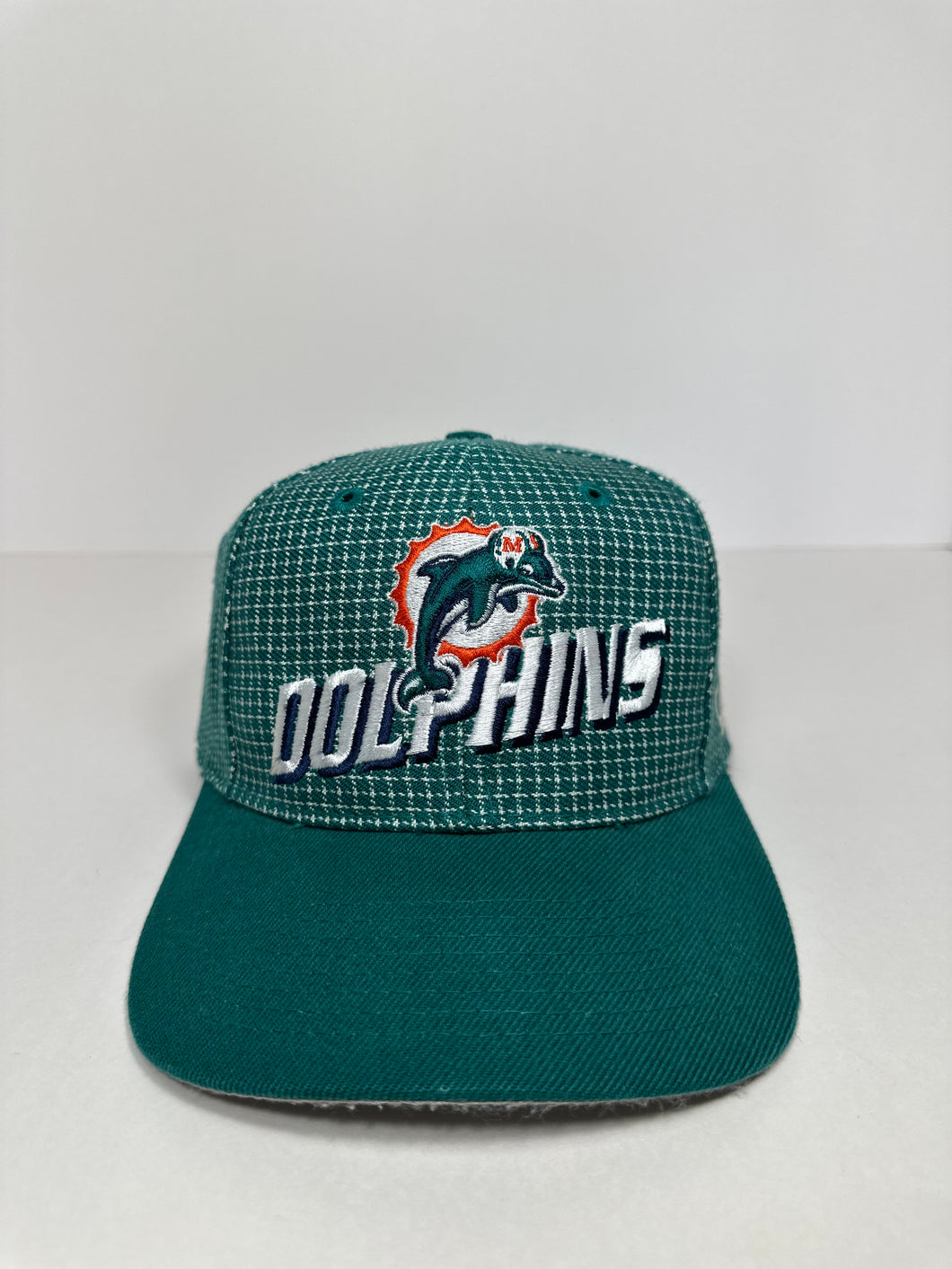 Vintage Miami Dolphins Logo Athletics 1990s NFL Strapback Hat