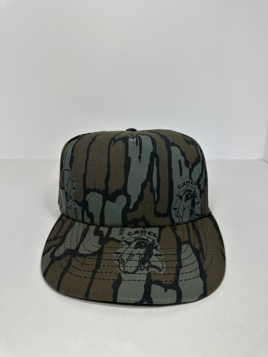 Vintage Camel Cigarettes 1990s Camouflage Snapback Hat