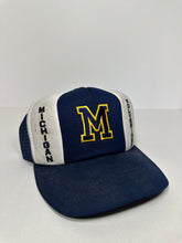 Load image into Gallery viewer, Vintage Michigan Wolverines 1980s Trucker Snapback Hat
