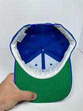 Load image into Gallery viewer, Vintage Duke Blue Devils 1990s The Game Split Bar Snapback Hat
