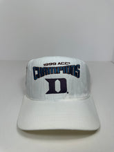 Load image into Gallery viewer, Vintage Duke Blue Devils ACC Champions Charlotte 1990s Pro Player Snapback Hat
