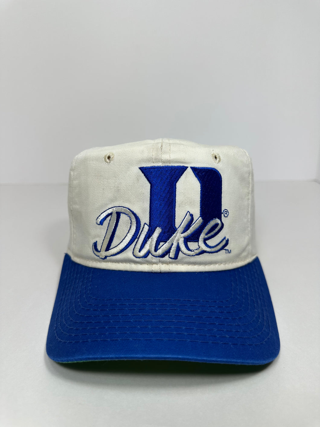 Vintage Duke Blue Devils 1990s Script The Game Snapback Hat