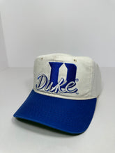 Load image into Gallery viewer, Vintage Duke Blue Devils 1990s Script The Game Snapback Hat
