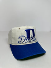 Load image into Gallery viewer, Vintage Duke Blue Devils 1990s Script The Game Snapback Hat
