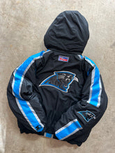 Load image into Gallery viewer, Vintage Carolina Panthers 1990’s Starter Pro Line Jacket (Small)
