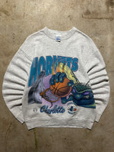 Load image into Gallery viewer, Vintage Charlotte Hornets Salem Wraparound 1990s Sweatshirt (M/L)
