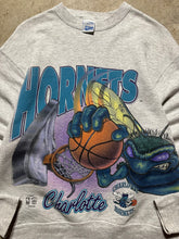 Load image into Gallery viewer, Vintage Charlotte Hornets Salem Wraparound 1990s Sweatshirt (M/L)
