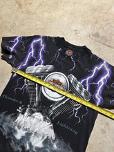 Load image into Gallery viewer, Vintage Harley Davidson Thunder and Lightning 1990s T-Shirt (Medium)
