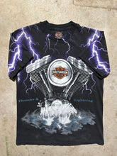 Load image into Gallery viewer, Vintage Harley Davidson Thunder and Lightning 1990s T-Shirt (Medium)
