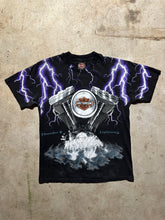 Load image into Gallery viewer, Vintage Harley Davidson Thunder and Lightning 1990s T-Shirt (Medium)
