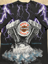 Load image into Gallery viewer, Vintage Harley Davidson Thunder and Lightning 1990s T-Shirt (Medium)
