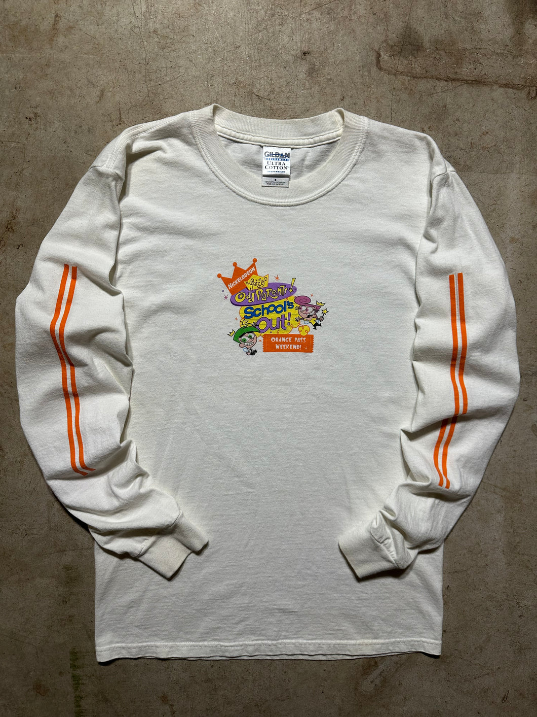 Vintage Nickelodeon Fairy Odd Parents LS T-Shirt (Small)