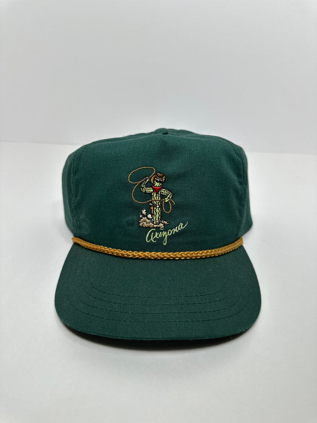 Vintage Arizona Cactus Cowboys 90s Rope SnapBack Hat