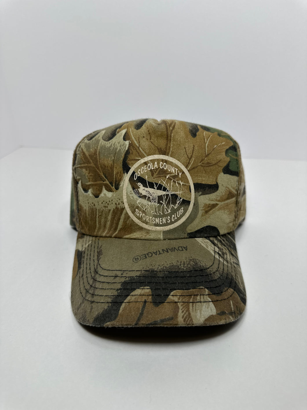 Vintage Camo Sportsman Club 90s SnapBack Hat