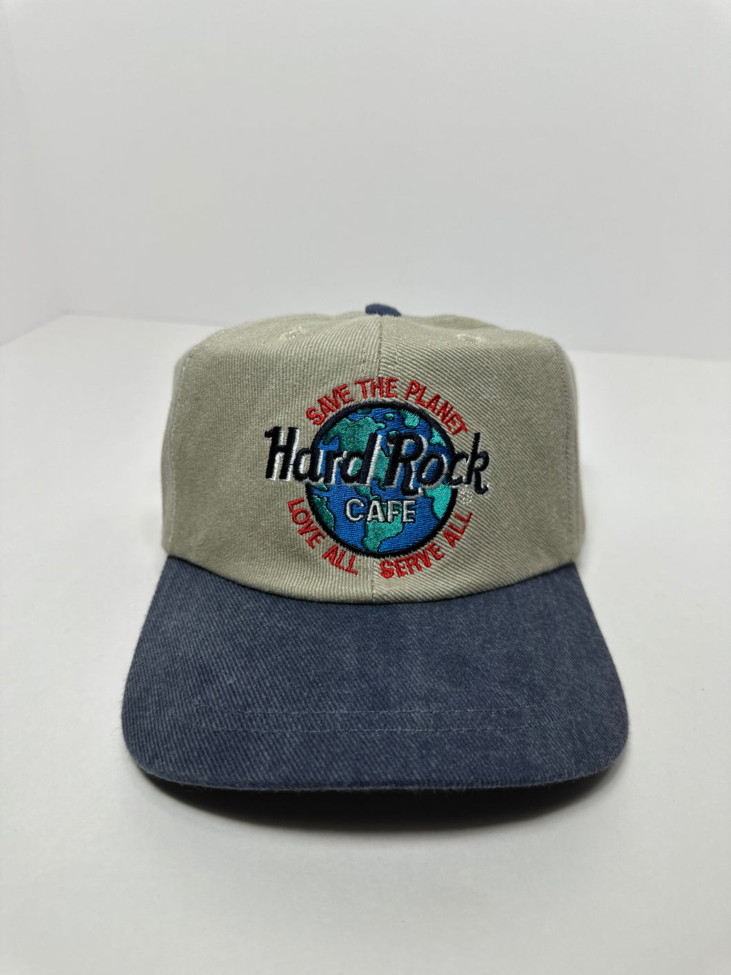 Vintage Hard Rock London 90s Two Tone SnapBack Hat