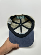 Load image into Gallery viewer, Vintage Hard Rock London 90s Two Tone SnapBack Hat
