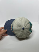 Load image into Gallery viewer, Vintage Hard Rock London 90s Two Tone SnapBack Hat
