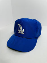 Load image into Gallery viewer, Vintage LA Dodgers 90s Trucker SnapBack Hat
