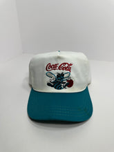 Load image into Gallery viewer, Vintage Charlotte Hornets Coca Cola 90s SnapBack Hat
