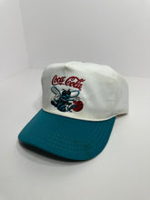 Load image into Gallery viewer, Vintage Charlotte Hornets Coca Cola 90s SnapBack Hat
