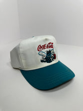 Load image into Gallery viewer, Vintage Charlotte Hornets Coca Cola 90s SnapBack Hat
