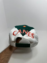 Load image into Gallery viewer, Vintage Miami Hurricanes Multi Color 90s SnapBack Hat
