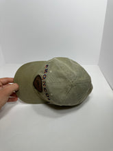 Load image into Gallery viewer, Vintage Denver Broncos Arch Script Leather Crest 90s SnapBack Hat
