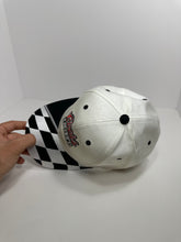 Load image into Gallery viewer, Vintage Coors Light Checkered Flag 90s NASCAR SnapBack Hat
