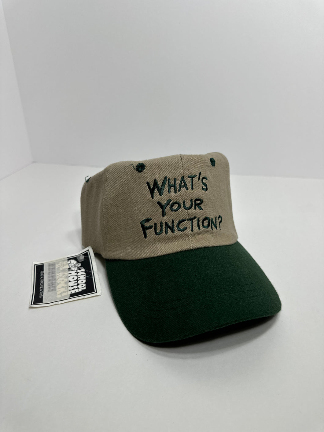 Vintage School House Rock Conjunction Junction 90s Hat