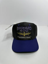 Load image into Gallery viewer, Vintage Brickyard 400 90s NASCAR Racing SnapBack Hat
