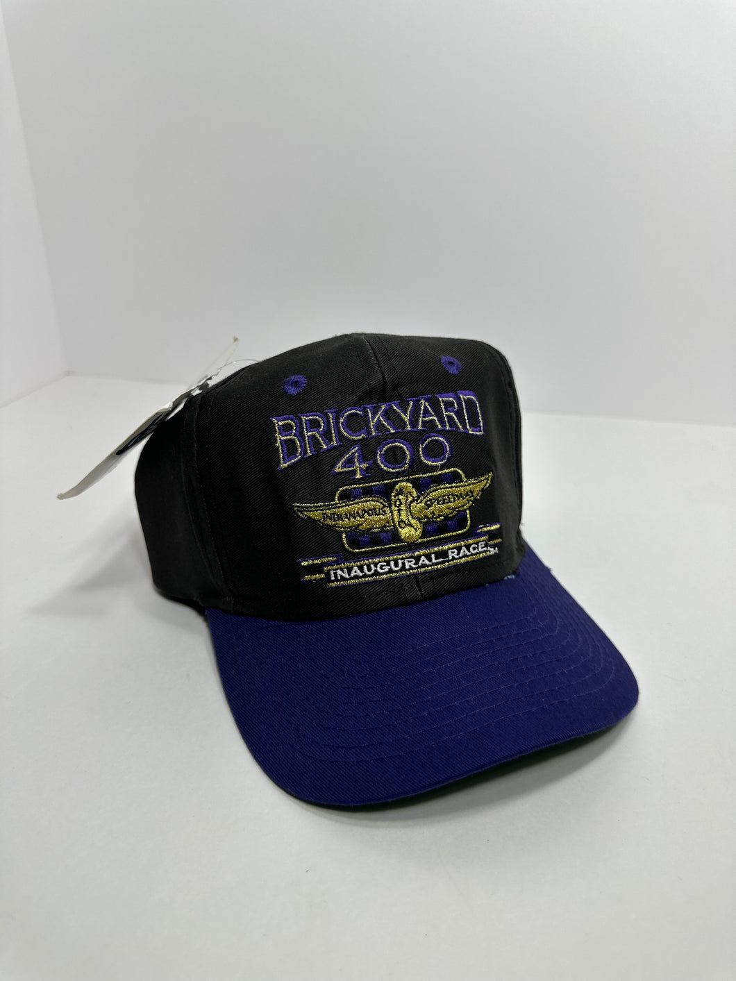 Vintage Brickyard 400 90s NASCAR Racing SnapBack Hat