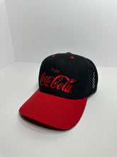 Load image into Gallery viewer, Vintage Coca Cola NASCAR 90s SnapBack Hat
