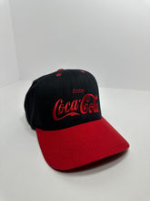 Load image into Gallery viewer, Vintage Coca Cola NASCAR 90s SnapBack Hat
