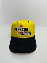 Load image into Gallery viewer, Vintage Pennzoil Racing 90s Leather Back Hat
