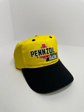 Load image into Gallery viewer, Vintage Pennzoil Racing 90s Leather Back Hat
