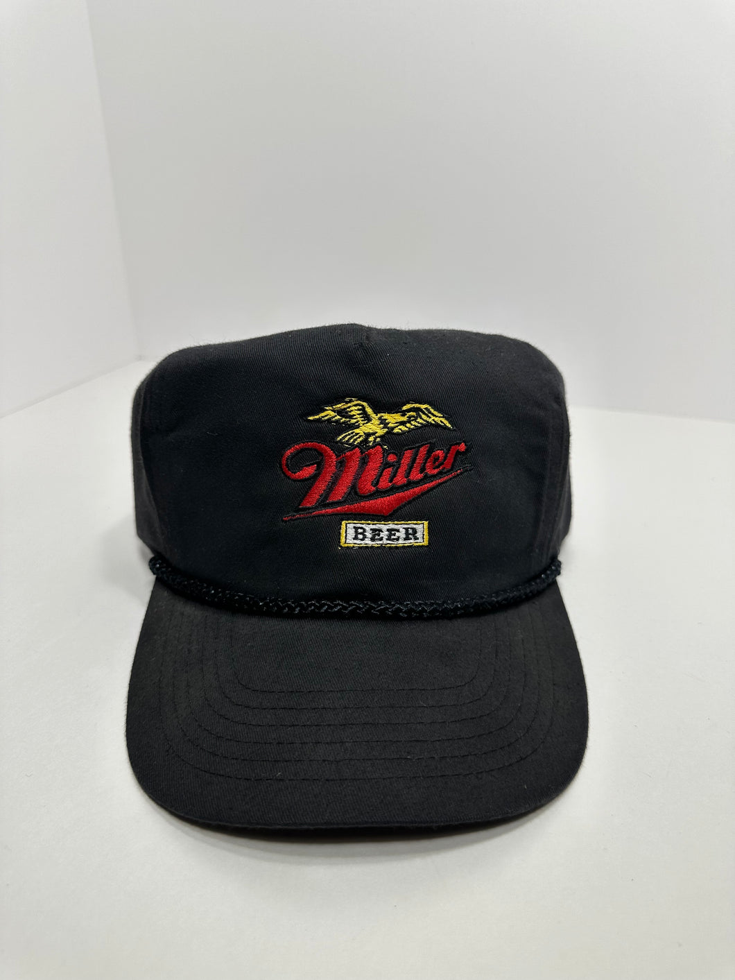 Vintage Miller Lite Beer 90s Rope SnapBack Hat