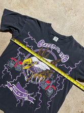 Load image into Gallery viewer, Vintage Leaders of the Pack ‘90s Lightning AOP T Shirt (M/L)
