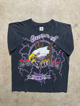 Load image into Gallery viewer, Vintage Leaders of the Pack ‘90s Lightning AOP T Shirt (M/L)
