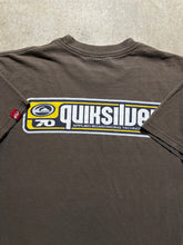 Load image into Gallery viewer, Vintage Quiksilver Boarding Brown Box Logo T Shirt (Medium)
