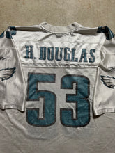 Load image into Gallery viewer, Philadelphia Eagles Hugh Douglas 00s Reebok Alternate White Jersey (2XL/XXL)
