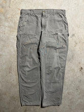 Load image into Gallery viewer, Vintage Gray Carhartt Double Knees (36x32)
