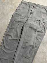 Load image into Gallery viewer, Vintage Gray Carhartt Double Knees (36x32)
