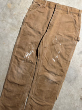 Load image into Gallery viewer, Vintage Tan Carhartt Double Knee Canvas Carpenter Pants (36x34)
