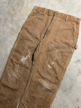 Load image into Gallery viewer, Vintage Tan Carhartt Double Knee Canvas Carpenter Pants (36x34)
