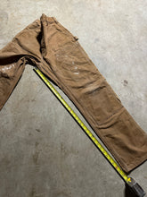 Load image into Gallery viewer, Vintage Tan Carhartt Double Knee Canvas Carpenter Pants (36x34)
